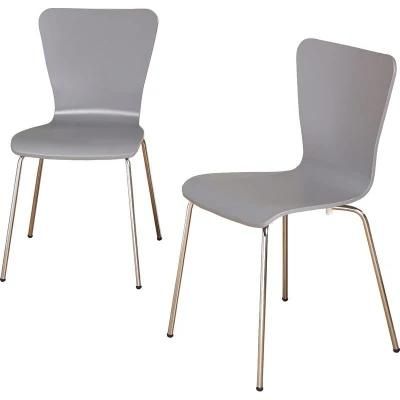 Modern Furniture Metal Leg Plastic Student Chair