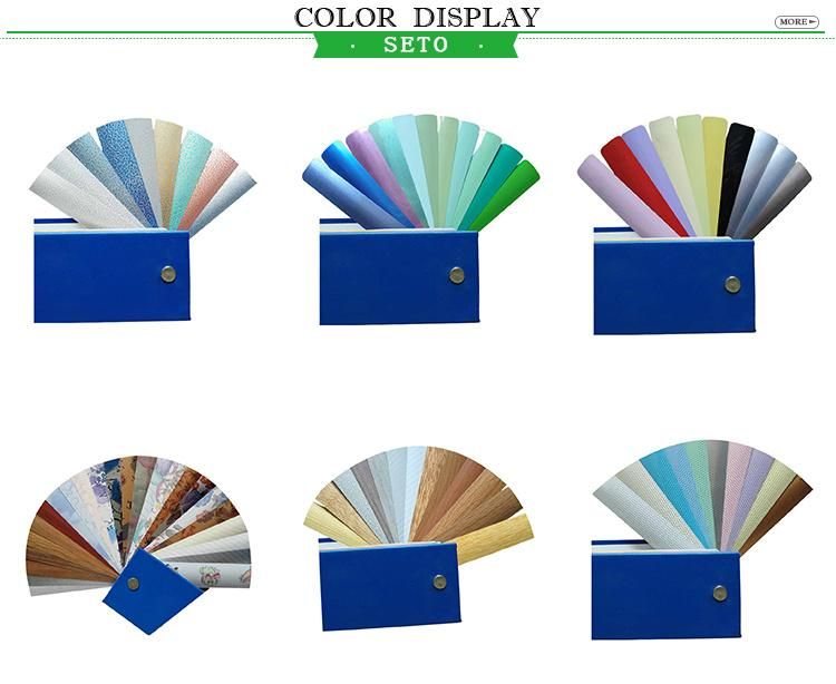 Good Quality Custom Aluminum Blinds for Office with Blue Color
