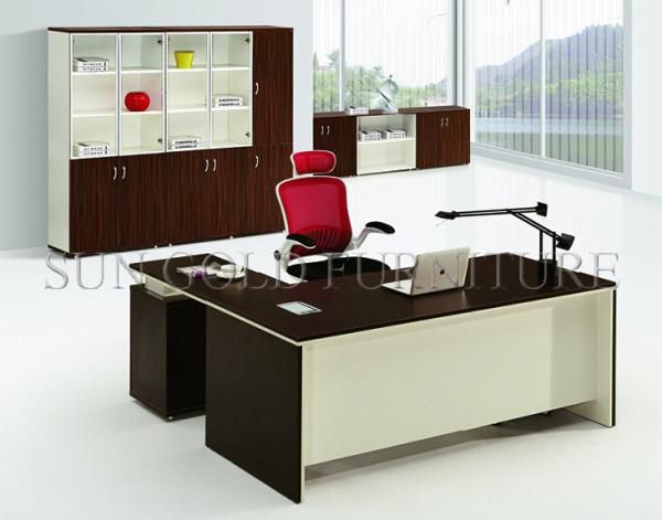 European Style Office Desk Office Furniture Particle Board Computer Desk (SZ-ODT651)