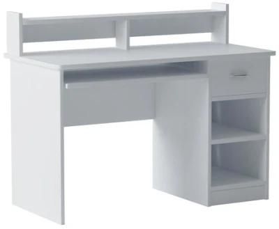 Essential Computer Desk, with Pull-out Keyboard, White