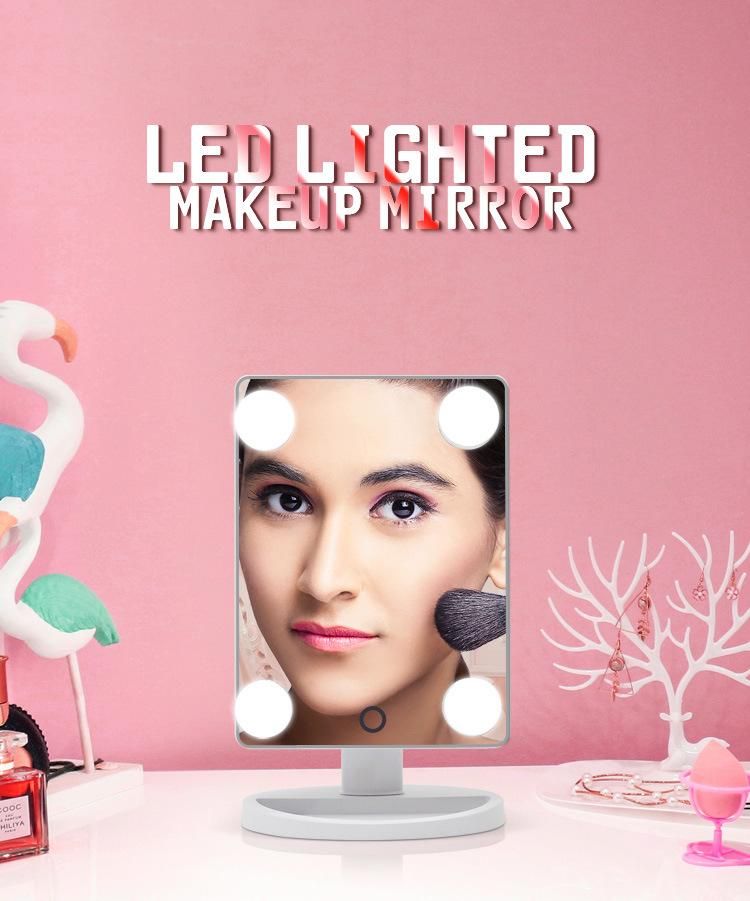 LED Cosmetic Beauty Tabletop Hollywood Makeup Mirror