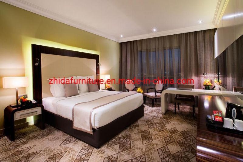 King Size Hotel Bedroom Furniture Luxury Customized Wooden Bedrooom Set