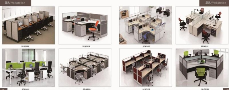 Melamine Workstation 10 Seaters Available Cheap Price Computer Desk (SZ-WS323)