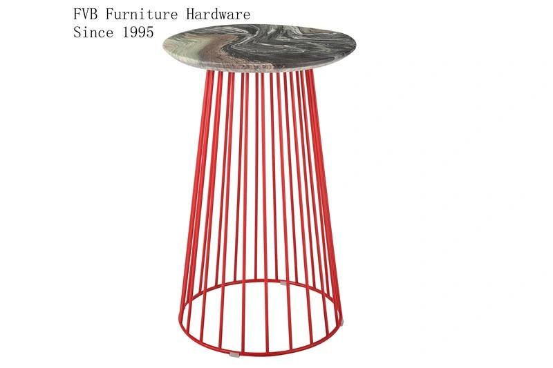 Stainless Steel Frame Bar Stool with PU and Leather Cushion