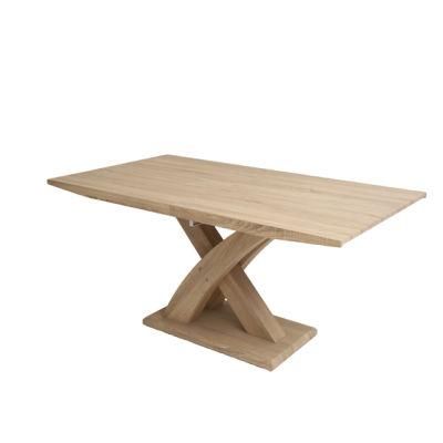 Modern European Style Restaurant Furniture Rectangle Wooden Dining Table
