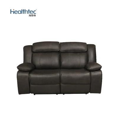 Hot Sale Modern Sectional Two Seat Electric Leather Sofa Loveseat Recliner Set