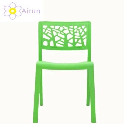 Cheap Outdoor White Modern Design Lounge Stacking Dining Plastic Chair