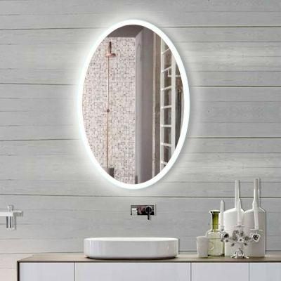 Bathroom Vanity Wall Mounted Touch Switch Display LED Furniture Mirror Manufacturer