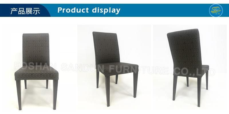 Hot Sale 4-5 Stars Project Use Wood Grain Dining Chair Furniture for Wholesale