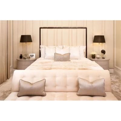 Australia Hotel Room Furniture Cream White Case Goods Collection for Queen Room