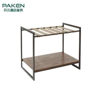 Hotel &amp; Apartment &amp; Resort Bedroom Furniture Luggage Rack Design