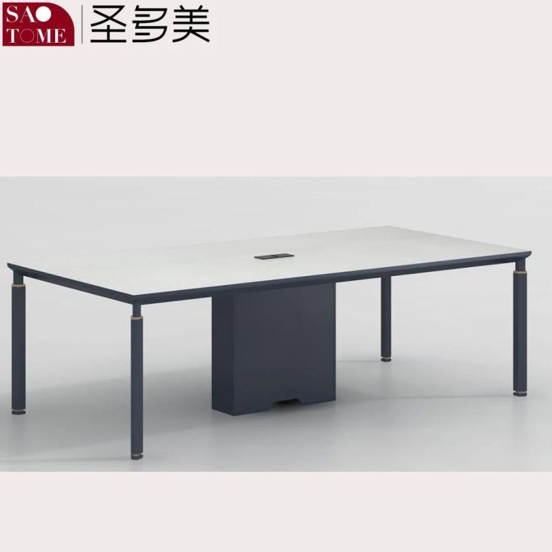 Modern Office Meeting Room Office Furniture Can Accommodate 10 People Conference Table