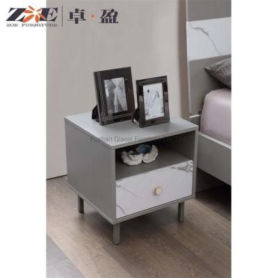 Home Furniture Modern High End Bedroom Set Luxury Furniture Bed Side Stand Night Table Nightstand with Drawer