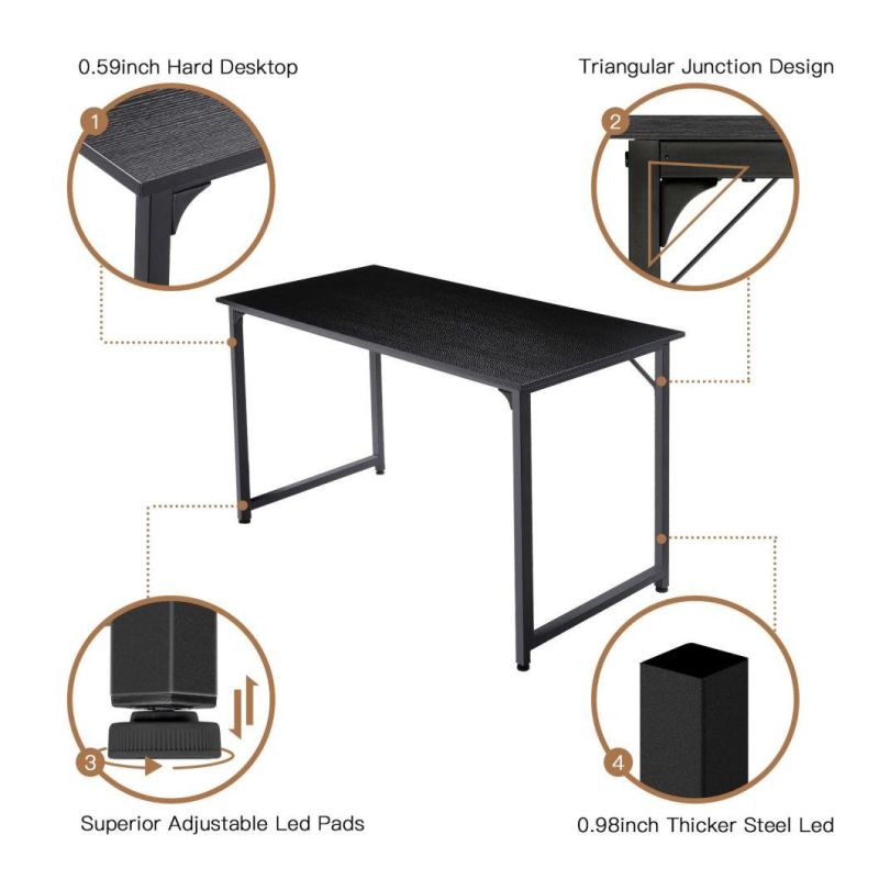 Study Small Desk for Small Spaces, Workstation PC Computer Table, Desk with Storage