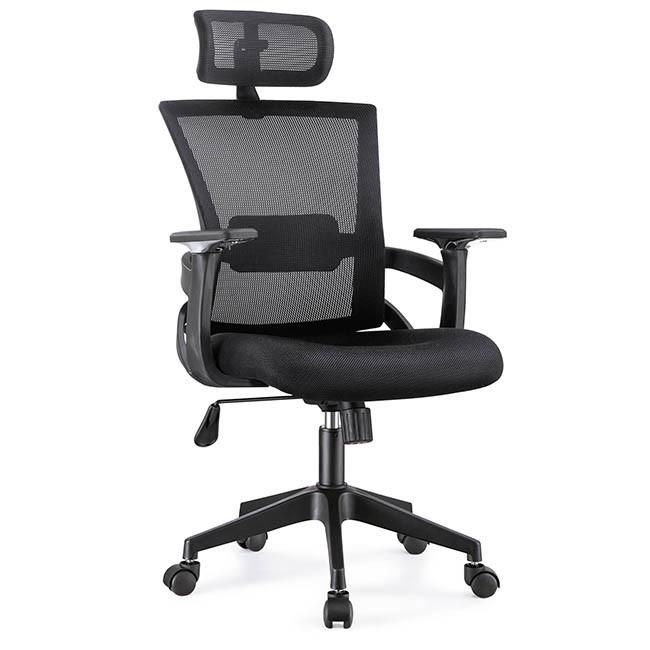 (SZ-OCM10) High Quality Metal Mesh Nylon Caster Fabric Office Chair Lift Armrest Office Chair