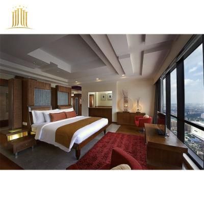 High Quality Designer Custom Made Solid Wood 5 Star Resort Hotel Bedroom Furniture Sets