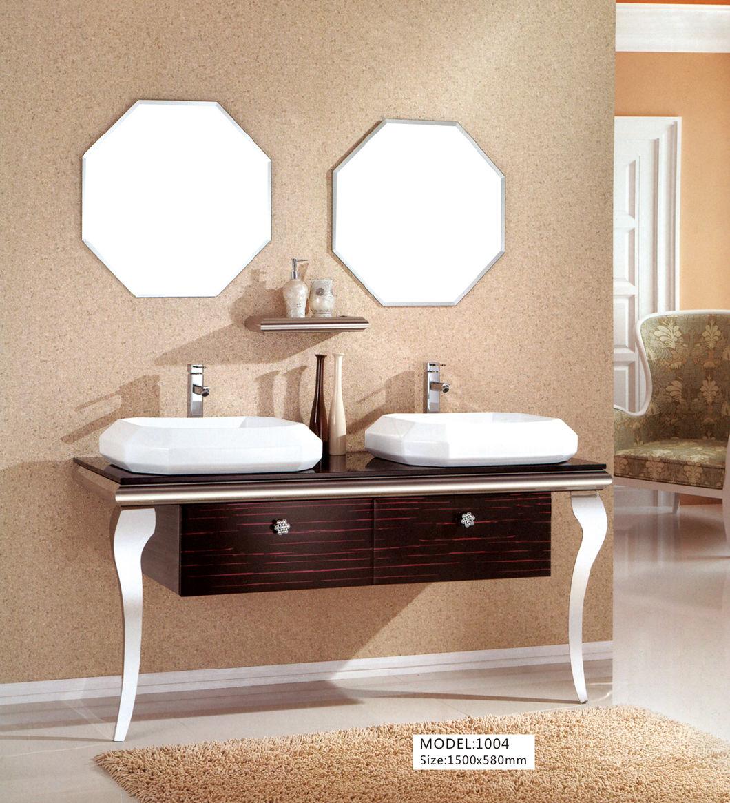 Stainless Steel Home Furniture Bathroom Cabinet Vanity