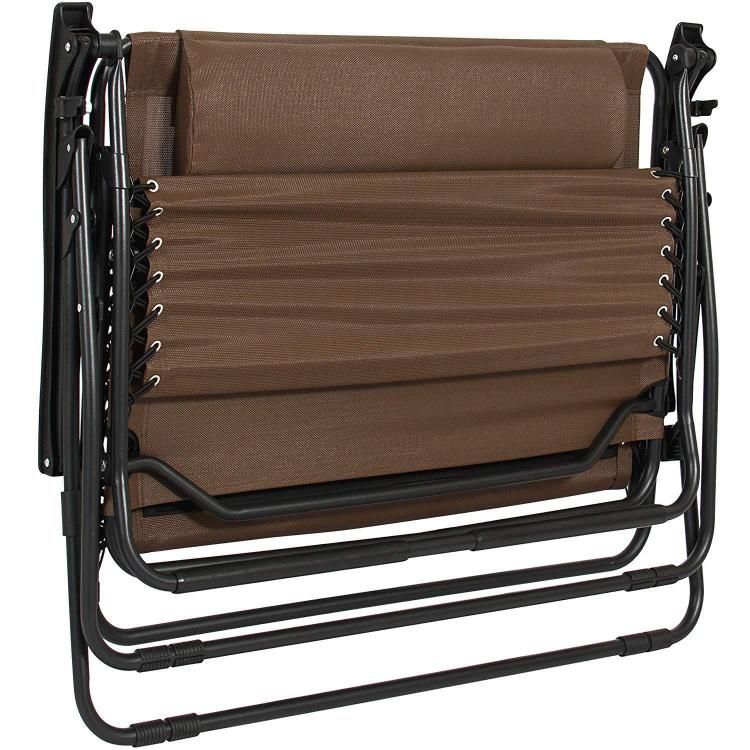 High Quality Adjustable Modern Appearance Reclining Folding Chair