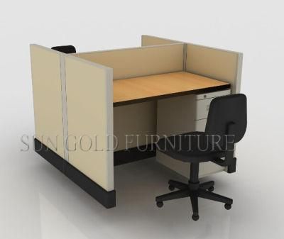 Modern 2 Person Office Workstation Office Furniture (sz-ws146)