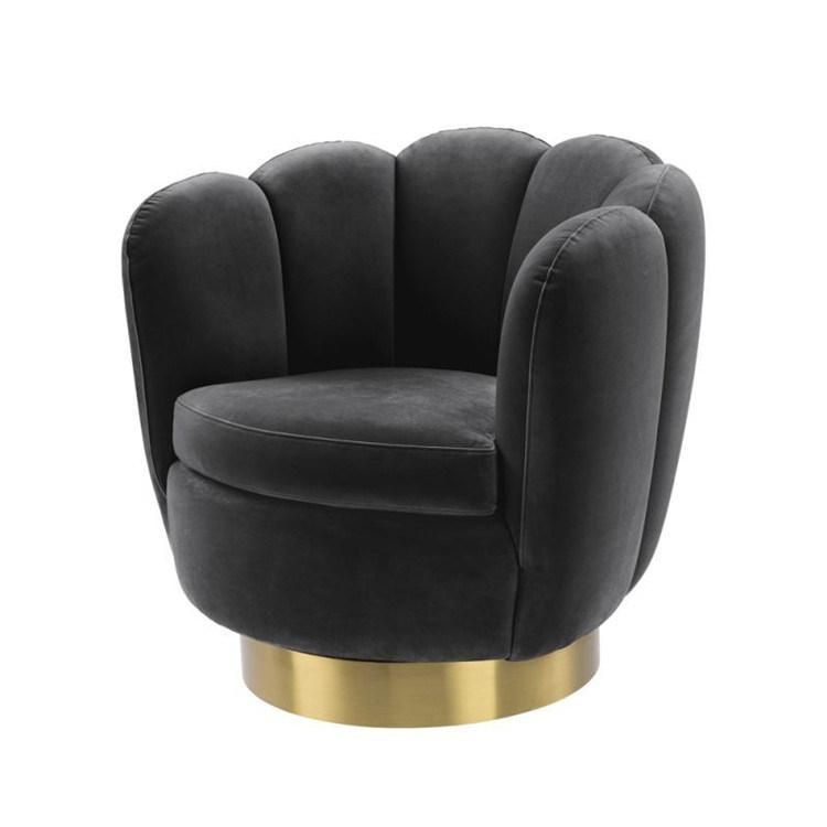 Modern Living Room Velvet Leisure Sofa Chair