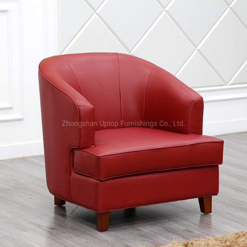 (SP-HC627) Modern Leather Armchair Living Room Hote Lounge Chairs