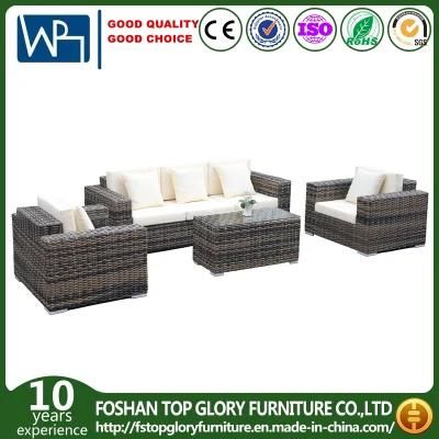 Modern Corner Leisure Rattan Garden Sofa Furniture Set for Outdoor