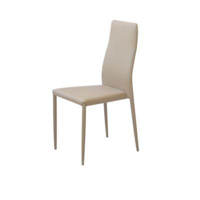 High Quality PU Seat and Back Home Furniture Office Kitchen Church Hotel Dining Chair