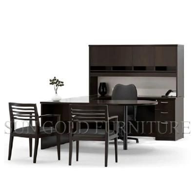 Modern CEO Hot Popular Office Table, U Shape Melamine Wooden Office Deck (SZ-OD499)