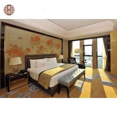 5 Star Hotel Quality Furniture Wooden Frame Contemporary King Bedroom