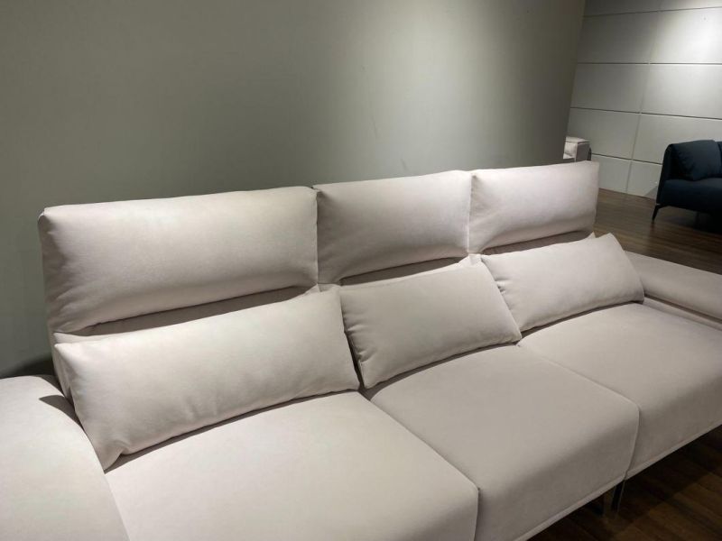 China Sofa Factory Popular Design New Model 3 Seater Fabric Cover Sofa for Living Room
