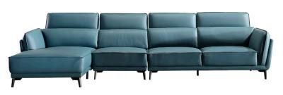 Italian Style Modern Lasted Design Home Furniture Leather Leisure Sofa