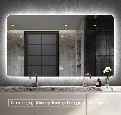 Hotel Vanity Smart LED Mirror Bathroom Accessory China Factory