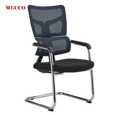 Visitor Chair with Ergonomic Design Frame Arm Full Mesh Mechanism Executive Office Chair Meeting Chair