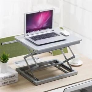 Factory Direct Sales Modern Minimalist Style Manually Adjusted Laptop Desk, Folding Bracket
