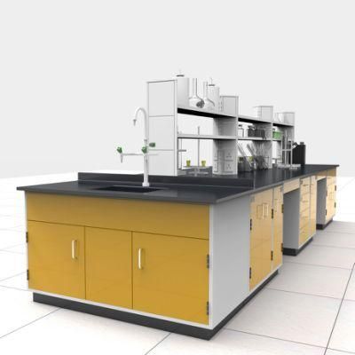 Pharmaceutical Factory Steel Lab Work Furniture, School Steel School Lab Bench/