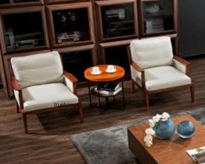 Comfortable Hotel Coffee Table and Chair Hotel Fabric Sofa Chair