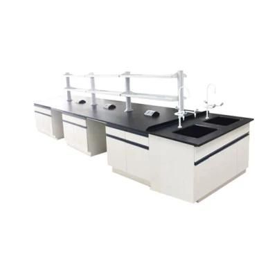 Chemistry Wood and Steel Lab Furniture for Power Supply, Chemistry Wood and Steel Lab Bench with Linners/