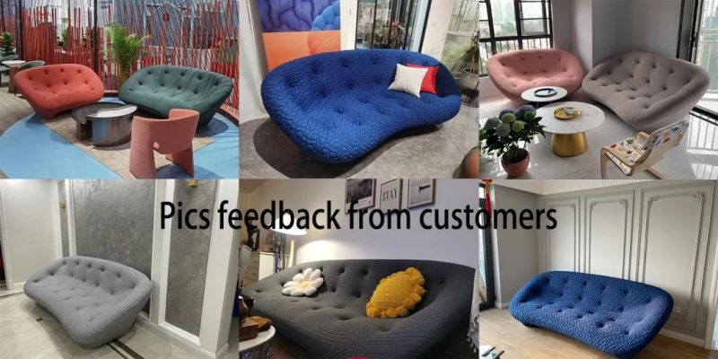 2022 New Design Luxury Living Room Sofa Molded Foam Fabric Couch Sofa Set Modern Leisure Corner Recliner Home Furniture Sofa