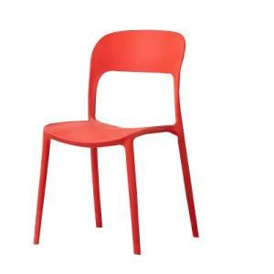 Wholesale Modern Cheap Price Special Home Furniture Restaurant Coffee Stackable PP Dining Plastic Chair