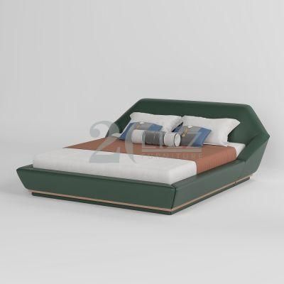 2022 Latest Design European King Queen Size Upholstered Bed Luxury Wood Frame Bedroom Furniture