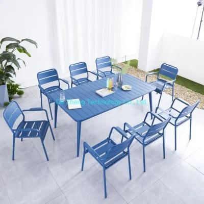 China Wholesale Modern Patio Dining Durable Restaurant Garden Outdoor Furniture