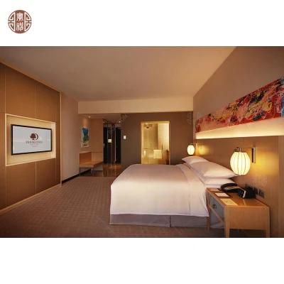 4 Star Hotel Furniture Bedroom Set Wooedn King Size Bed