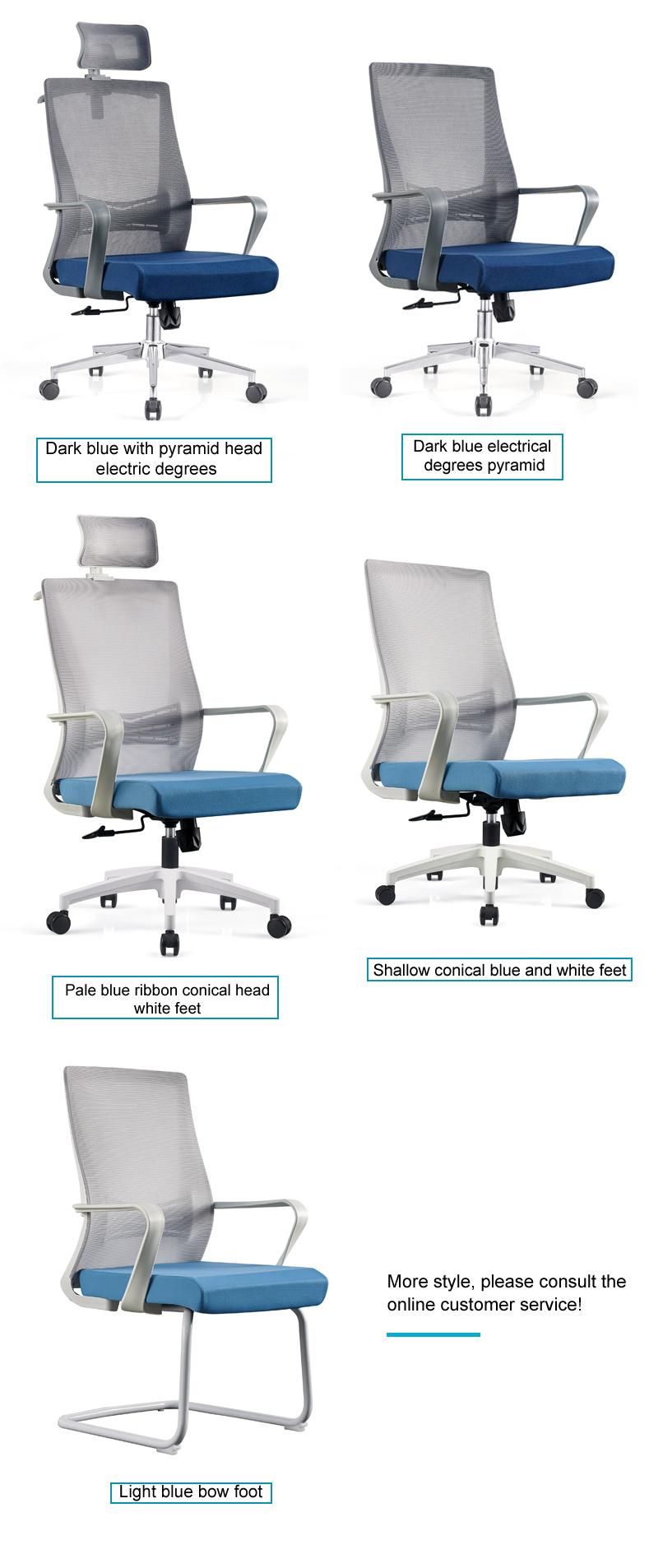 in Stock Modern Student Home Folding Black Middle Office Workstation Chair