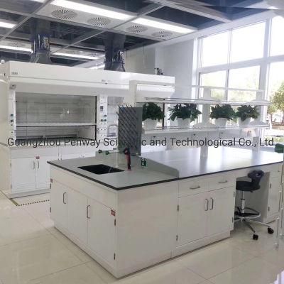 Modern Design Lab Bench with Shelf Lab Furniture Lab Workbench Lab Equipment