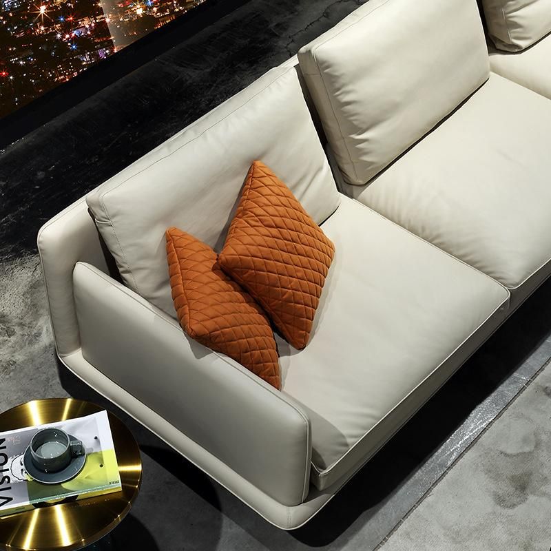 Modern Leather Sofa Set 21xjsc054 High Quality Living Room Sofas