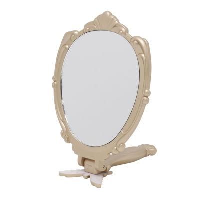 Hot Selling Delicate Pattern Framed Makeup Mirror Customized Gift Hand Mirror