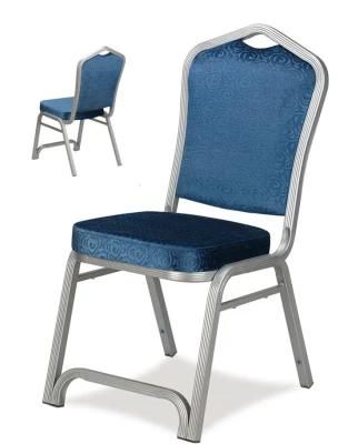 Competitive Price Aluminum Steel Stacking Hotel Wedding Banquet Chair