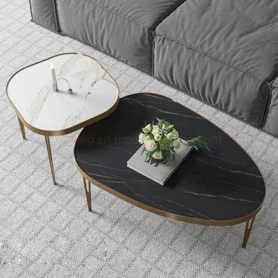 Modern Living Room Furniture Square Oval Round Bedroom Side Tableset Tea Table Home Furniture TV Stand Coffee Table