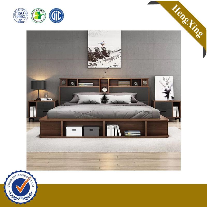 Durable Hotel MDF Queen Children Bed Wooden Bedroom Furniture UL-9be159