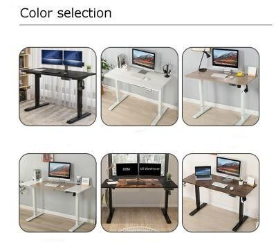 Ergonomic Modern Electric Adjustable Height Office Sit Stand Desk Stand up Desk Standing Desk Electric Table